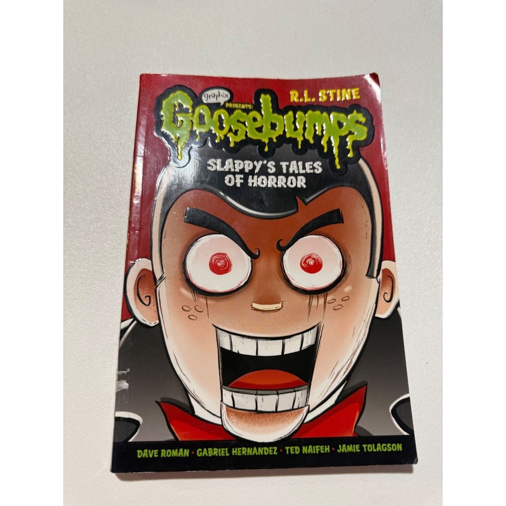 Goosebumps Slappys Tales of Horror Graphic Novel RL Stine Graphix Paperback
